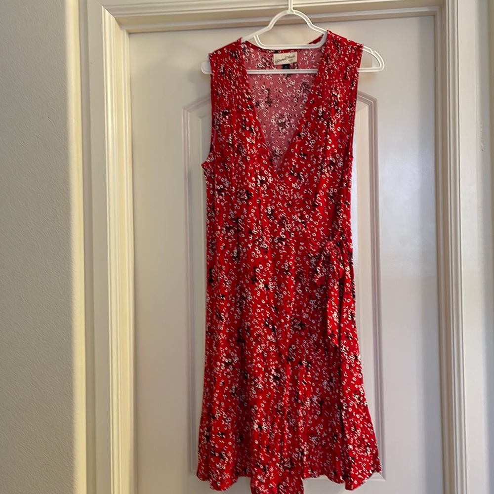 Red Wrap Dress